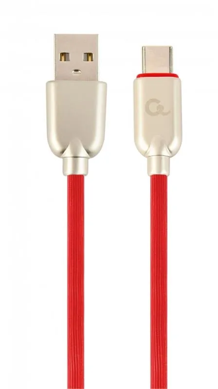 Кабель синхронізації Cablexpert USB - USB Type-C V 2.0 (M/M), 2.1 А 1 m  (CC-USB2R-AMCM-1M-R)