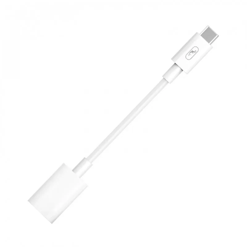 Адаптер і перехідник SkyDolphin OT02 OTG USB Type-C - USB (M/F), White (ADPT-00018)