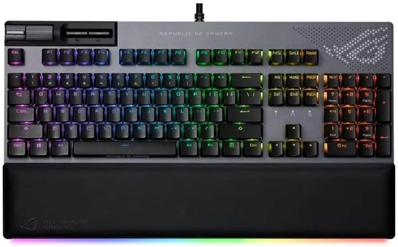 Клавіатура Asus ROG Strix Flare II Animate RGB Black (90MP02E6-BKUA01)