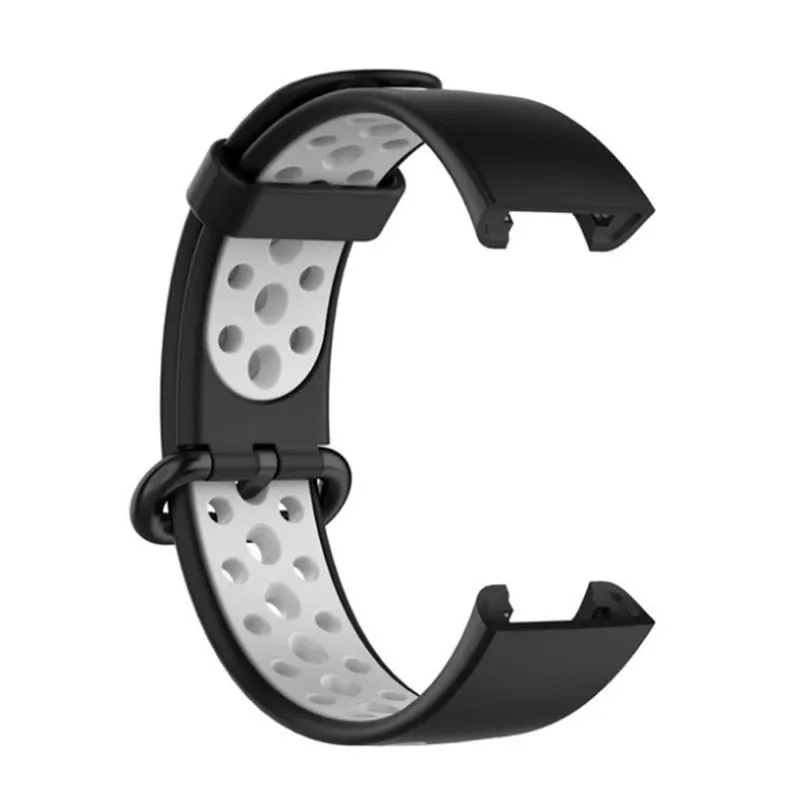 Ремешок для фитнес браслета BeCover Vents Style for Xiaomi Redmi Smart Band 2 Black-Gray (709422)