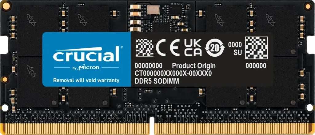Оперативная память CRUCIAL 16GB DDR5-5200 SO (CT16G52C42S5)