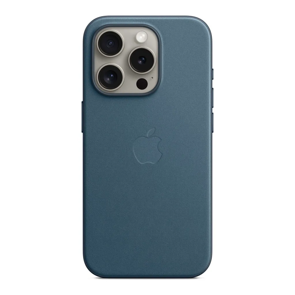 Чехол для смартфона Apple iPhone 15 Pro FineWoven Case with MagSafe Pacific Blue (MT4Q3ZM/A)