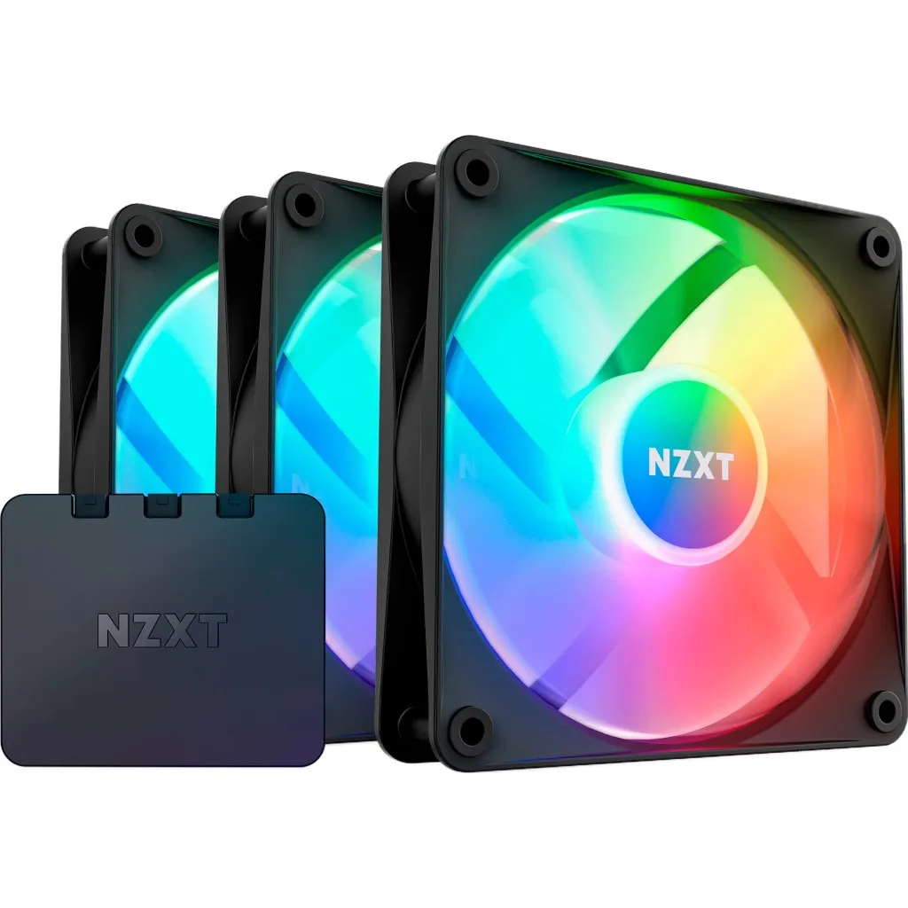 Система охлаждения  NZXT F120RGB Core - 120mm Hub-mounted RGB Fan (RF-C12TF-B1)
