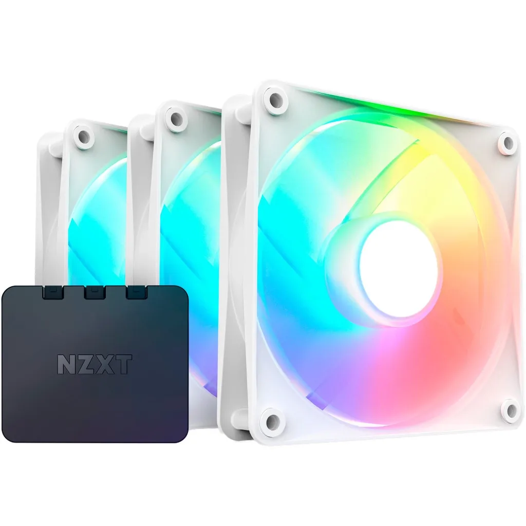 Система охлаждения  NZXT F120RGB Core - 120mm Hub-mounted RGB Fan (RF-C12TF-W1)