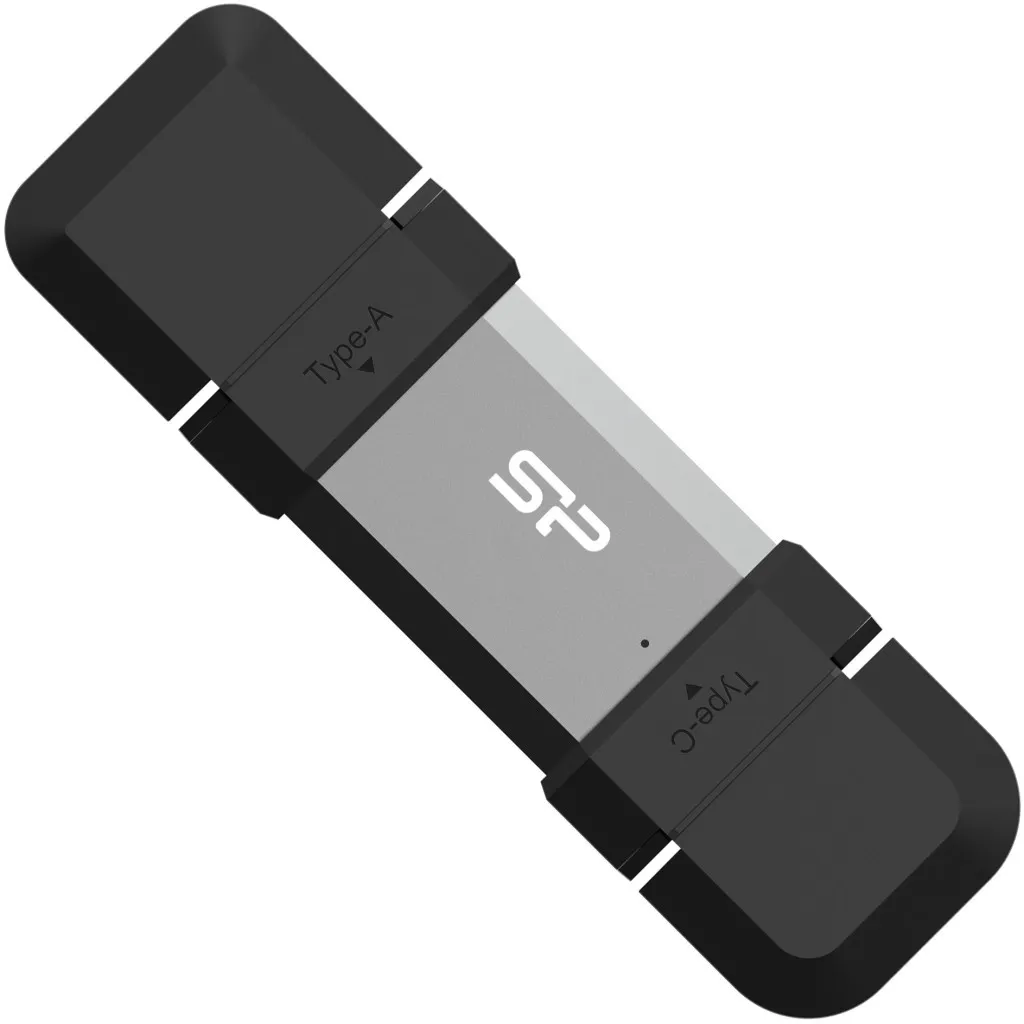 Флеш память USB Silicon Power USB 256G SILICON POWER usb3.2+TypeC Mobile C51 (SP256GBUC3C51V1S)