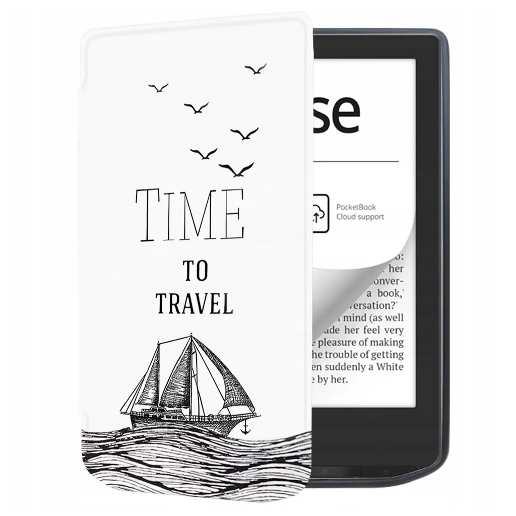 Аксессуары для электронных книг  BeCover Smart Case PocketBook 629 Verse / 634 Verse Pro 6" Time To Travel (710982)
