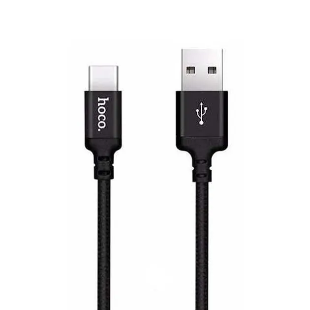 Кабель синхронизации Hoco X14 Times Speed USB - USB Type-C 1m Black (D23161)