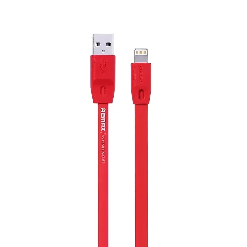 Кабель синхронізації Remax RC-001i Full Speed USB - Lightning (M/M) 1m Red (2000700008014)
