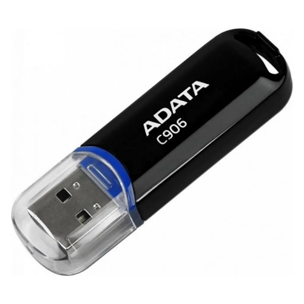 Флеш пам'ять USB ADATA 64GB C906 Black (AC906-64G-RBK)
