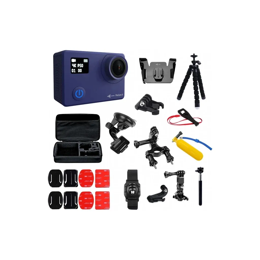 Экшн-камеры AirOn ProCam X Blogger's Kit 30 in 1 (69477915500066)
