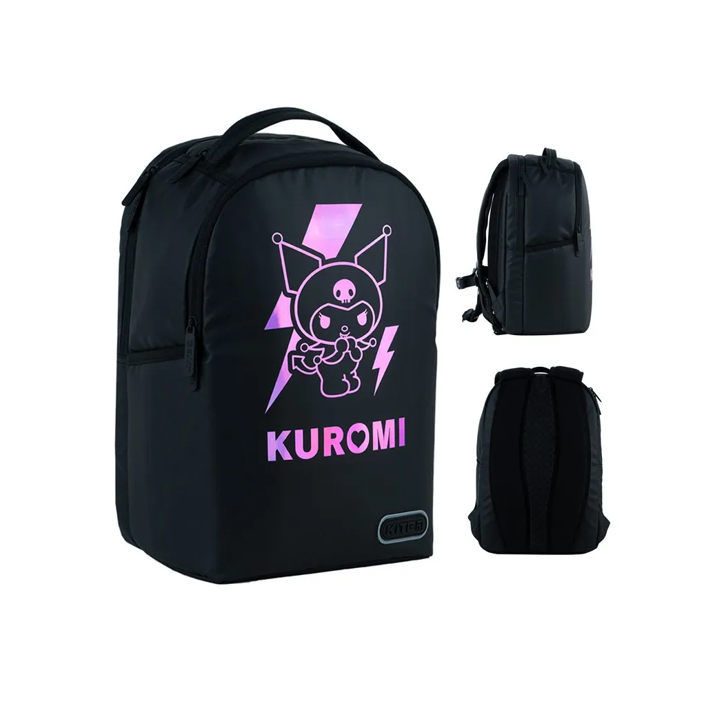 Рюкзак и сумка Kite Education teens 2595M Kuromi (HK24-2595M)