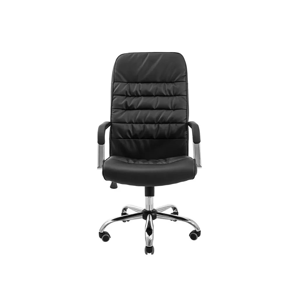 Офісне крісло Richman Ліон Хром до/з чорний (IM0000093)