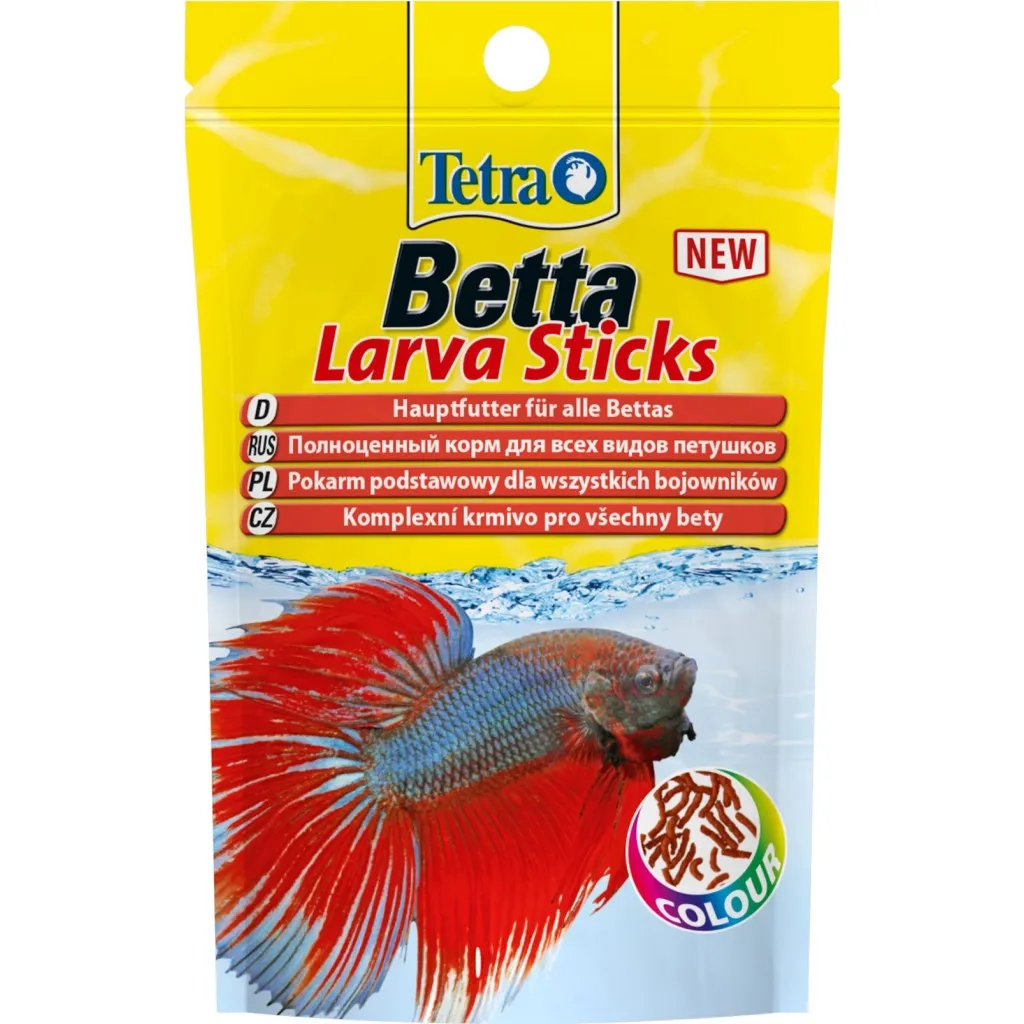 Корм для риб Tetra BETTA Larva Sticks 5 г (4004218259317)