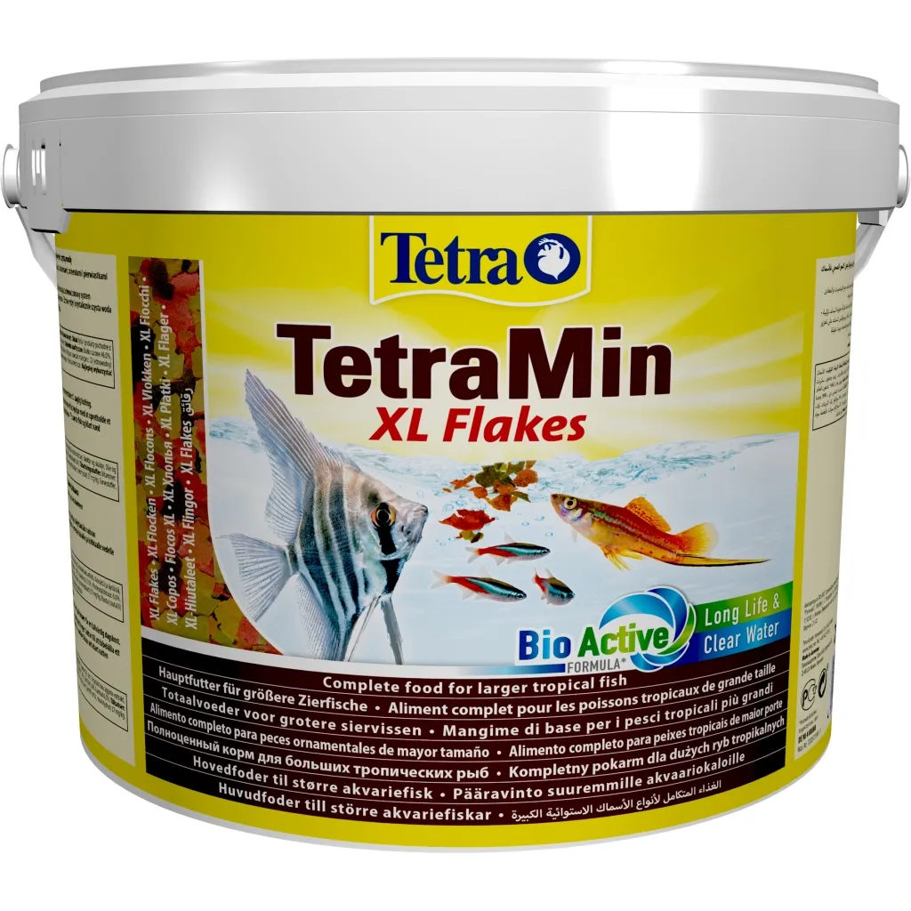 Корм для рыб Tetra Min XL Flakes в мальчишках 10 л (4004218769946)
