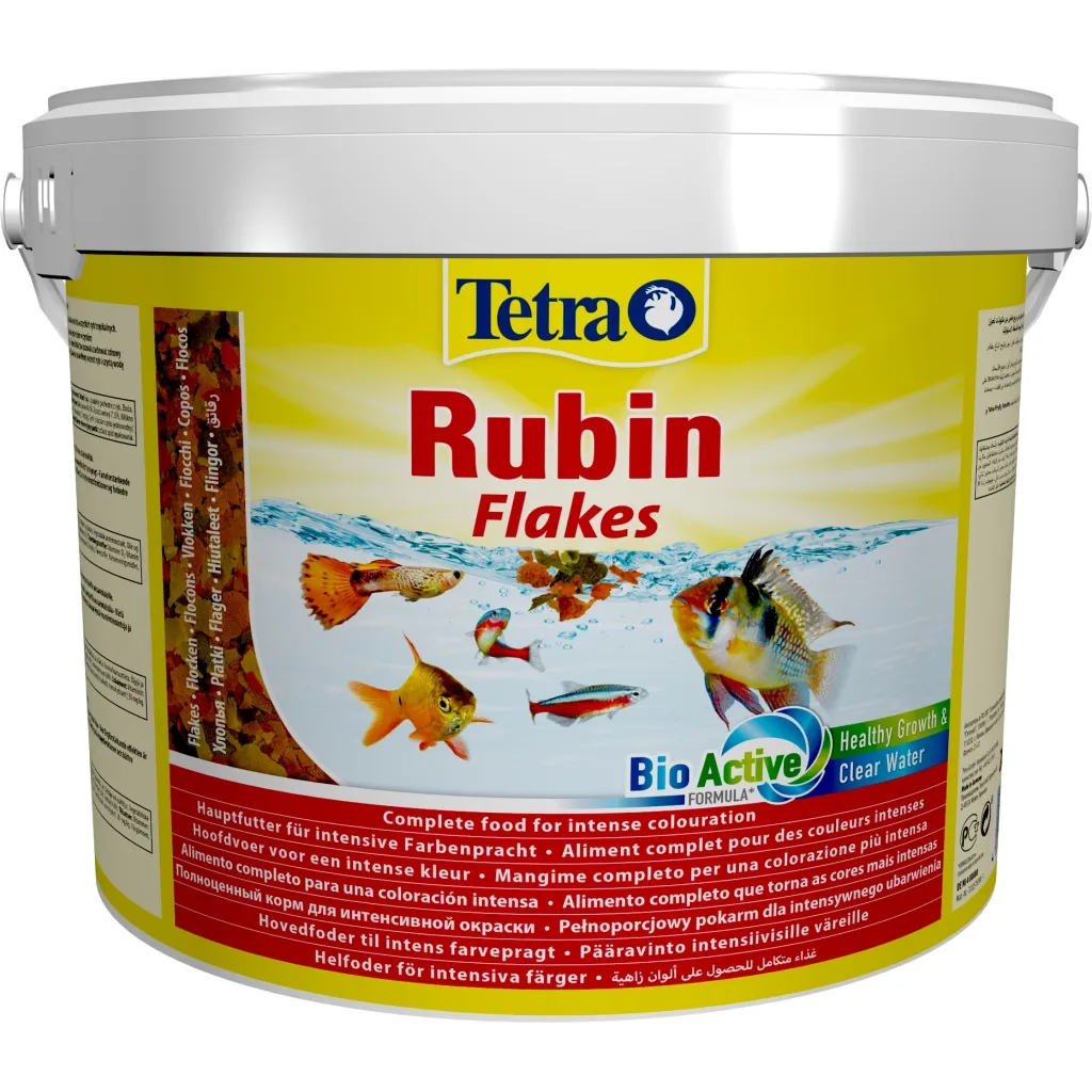 Корм для рыб Tetra Rubin в мальчишках 10 л (4004218769922)