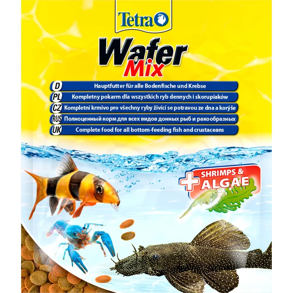 Корм для риб Tetra Wafer Mix у гранулах 15 г (4004218134461)