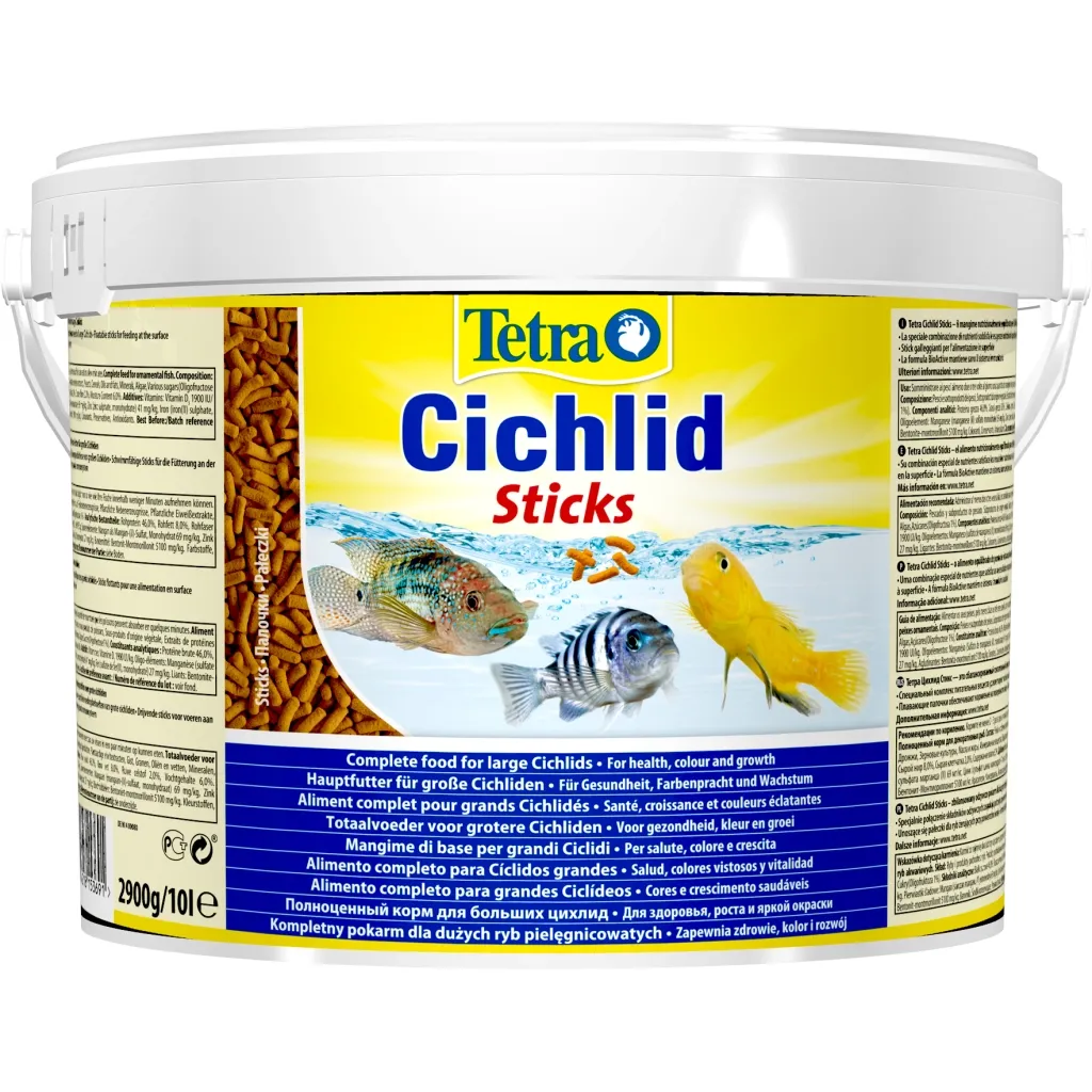 Корм для риб Tetra Cichlid Sticks в паличках 10 л (4004218153691)