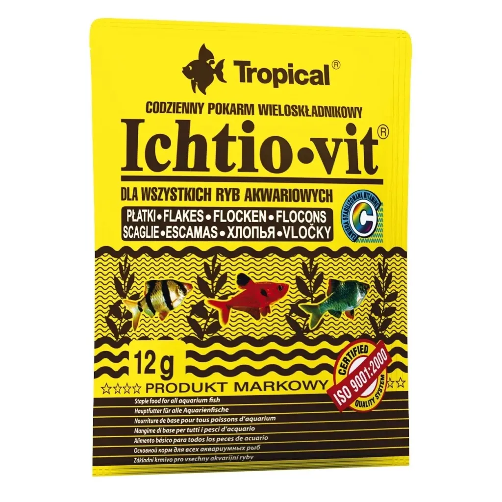 Корм для риб Tropical Ichtio-vit у пластівцях 60 мл (5900469744017)