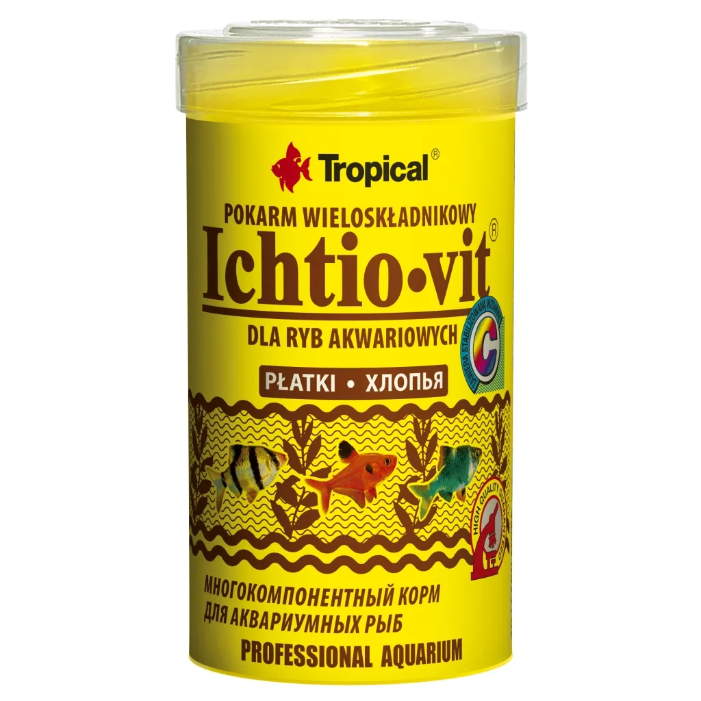 Корм для рыб Tropical Ichtio-vit в мальчишках 100 мл (5900469770030)