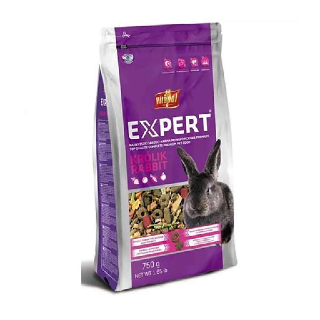 Корм для грызунов Vitapol Expert кроликов 750 г (5904479001276)