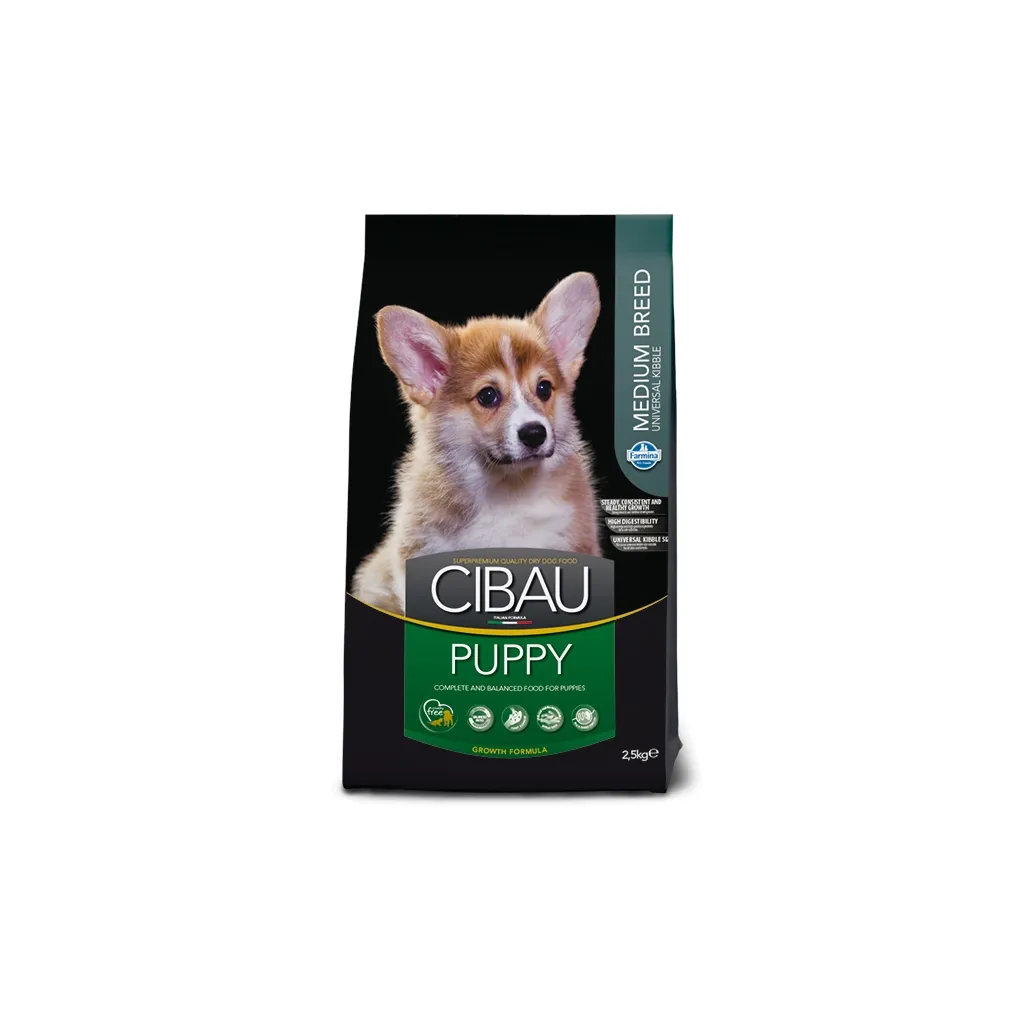 Сухий корм для собак Farmina CIBAU PUPPY MEDIUM з куркою 2.5 кг (8010276030931)