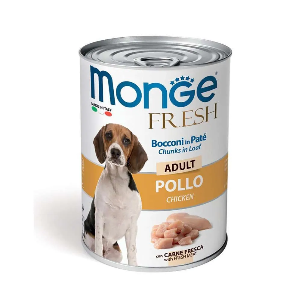Консерва для собак Monge Dog Fresh курка 400 г (8009470014472)