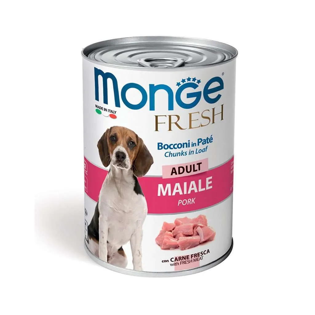  Monge Dog Fresh свинина 400 г (8009470014465)
