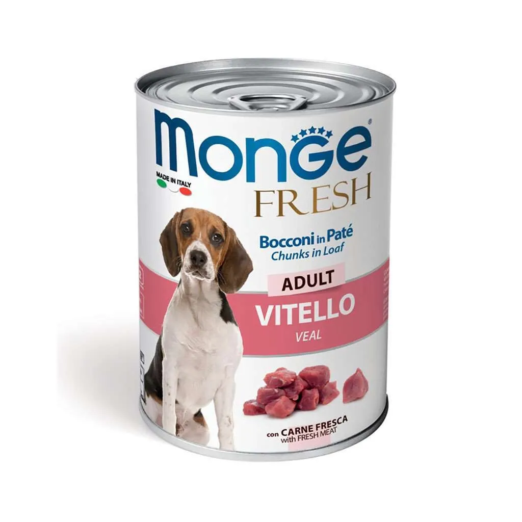  Monge Dog Fresh телятина 400 г (8009470014458)
