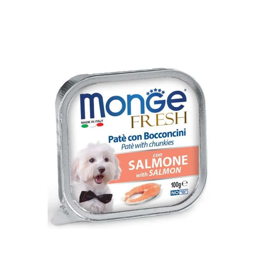 Консерва для собак Monge DOG FRESH лосось 100 г (8009470013086)