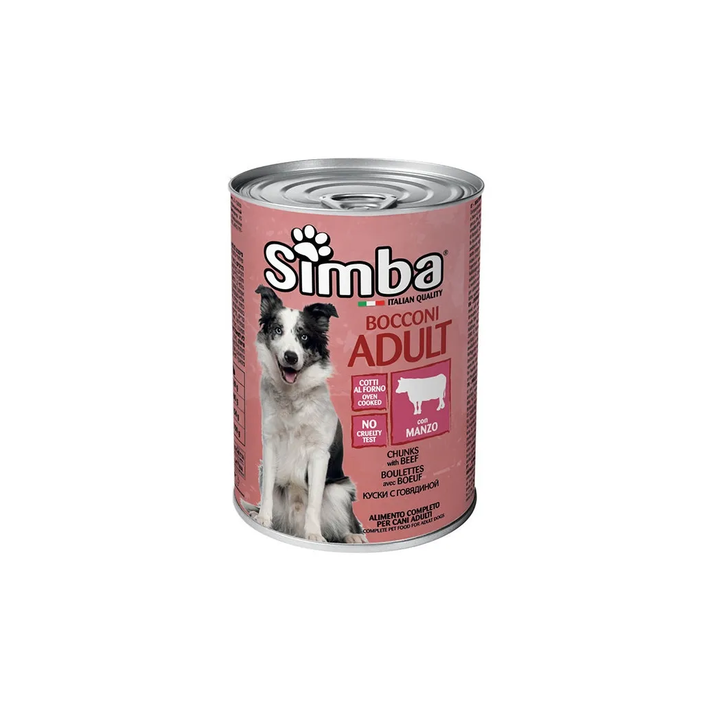 Консерва для собак Simba Dog Wet яловичина 415 г (8009470009010)