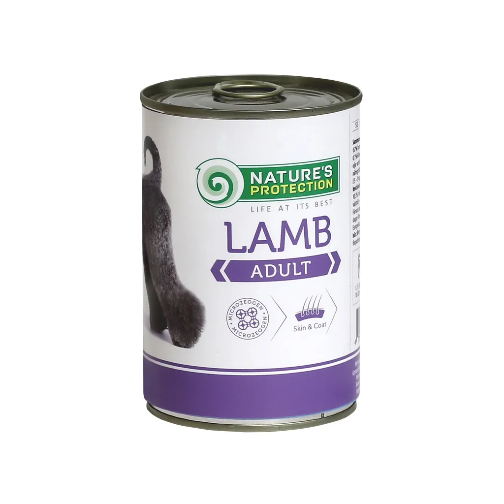 Консерва для собак Nature's Protection Adult Lamb 400 г (KIK24628)