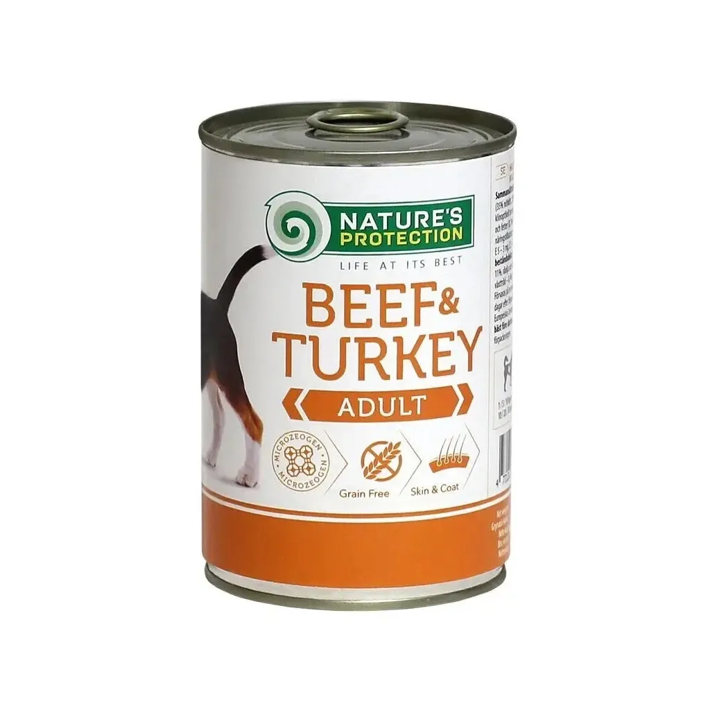  Nature's Protection Adult Beef&Turkey 400 г (KIK45097)