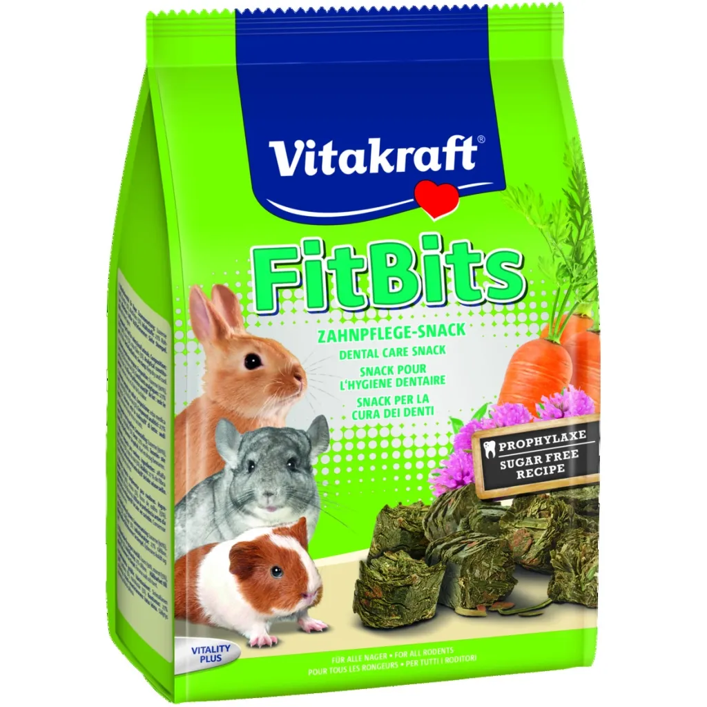 Лакомство для грызунов Vitakraft FitBits заточка зубов 500 г (4008239257826)