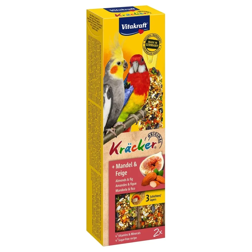 Лакомство для птиц Vitakraft австралийских попугаев с фруктами 180 г (4008239212894)
