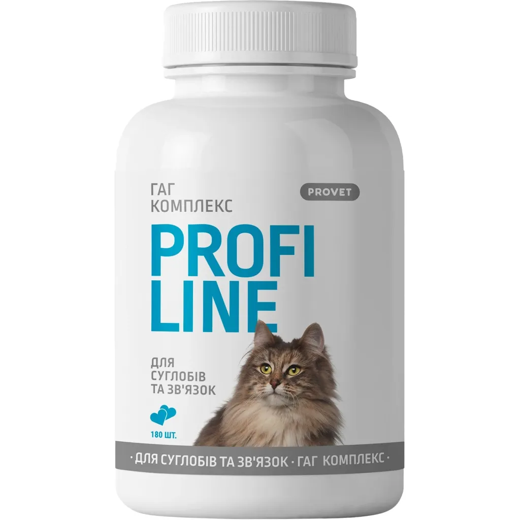 Витамин для кошек ProVET ГАГ комплекс суставов и связок 180 табл. (4823082431595)