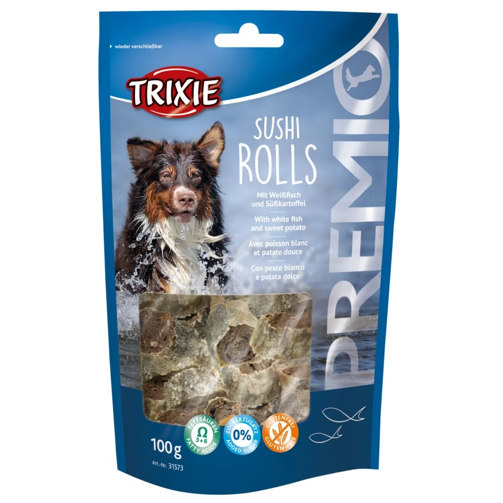 Лакомство для собак Trixie Premio Sushi Rolls с рыбой 100 г (4011905315737)