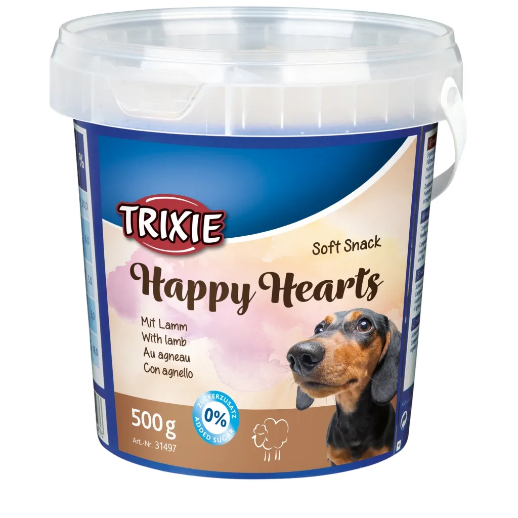 Ласощі для собак Trixie "Happy Hearts" 500 г (ягня) (4011905314976)