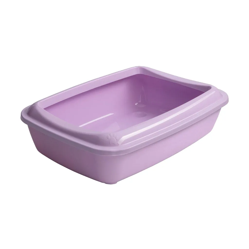 Туалет для котів AnimAll CNR-106 з лопаткою 50х37х13.5 см (фіолетовий) (2000981202521)
