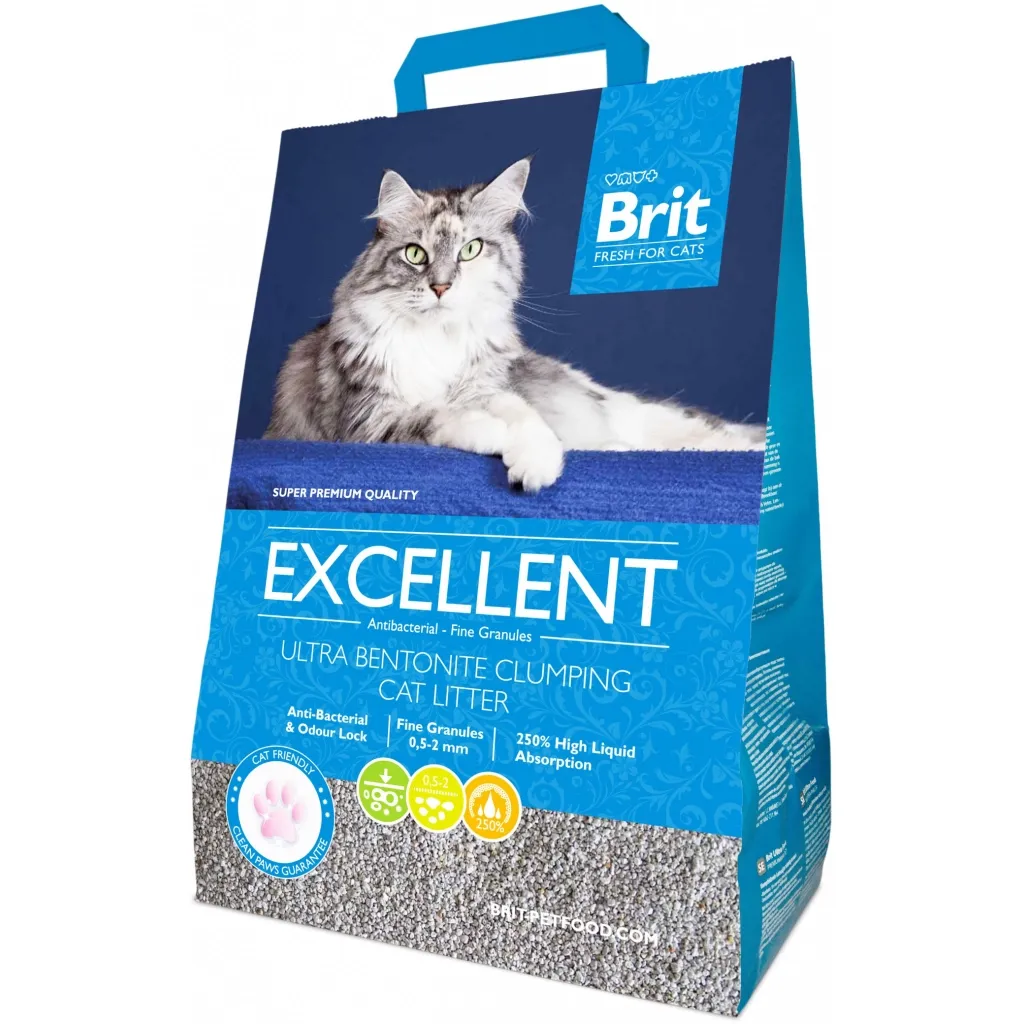 Наповнювач для туалету Brit Excellent 10 кг (8595602505845)