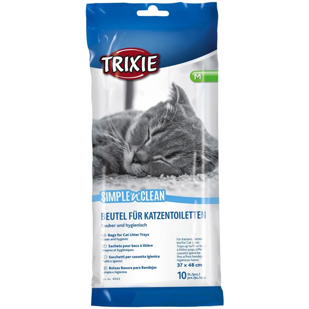 Пакет для котячого туалету Trixie Simple'n'Clean 37x48 см 10 шт (4011905040431)