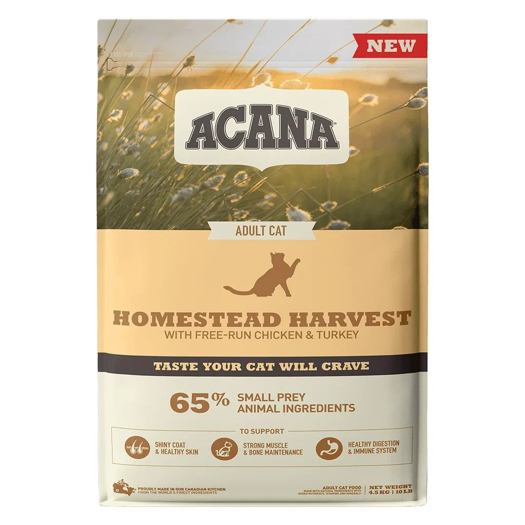 Сухий корм для котів ACANA Homestead Harvest Cat 4.5 кг (0064992714376)