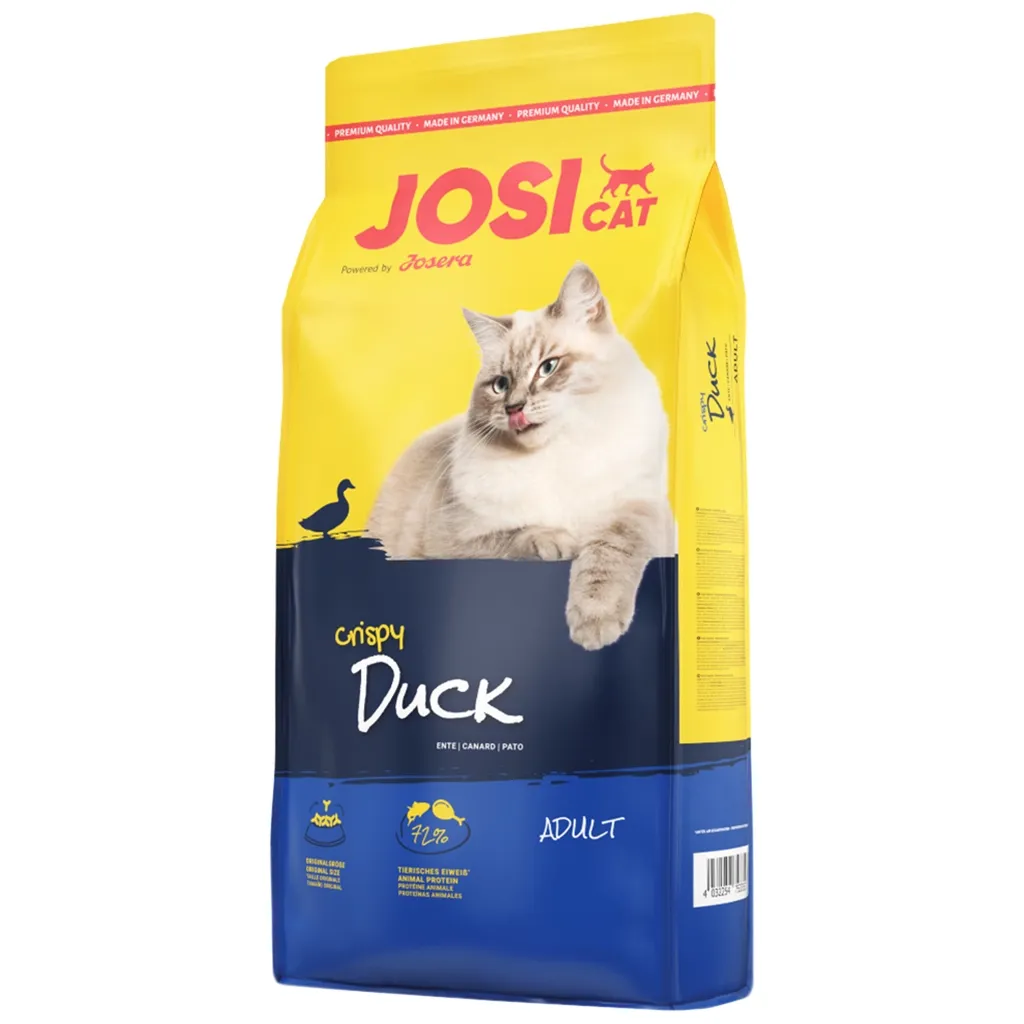 Сухий корм для котів Josera JosiCat Crispy Duck 650 г (4032254753377)