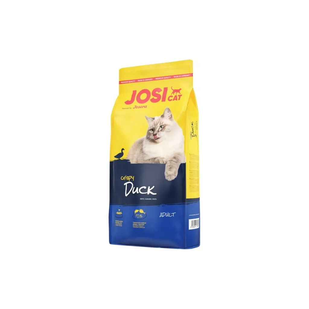 Сухий корм для котів Josera JosiCat Crispy Duck 10 кг (4032254753360)