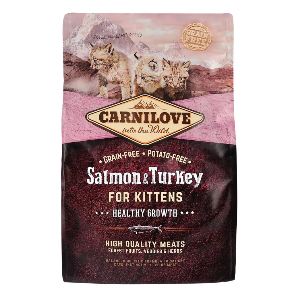 Сухий корм для котів Carnilove Cat Kitten 2 кг (8595602512225)
