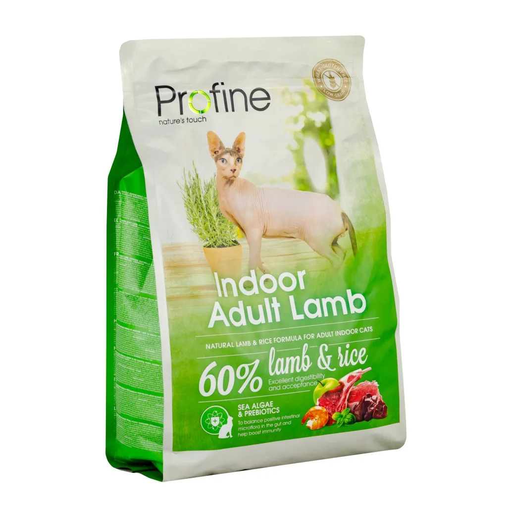 Сухий корм для котів Profine Cat Indoor з ягням і рисом 2 кг (8595602517732)