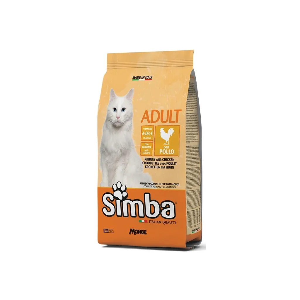 Сухой корм для кошек Simba Cat курица 20 кг (8009470016100)