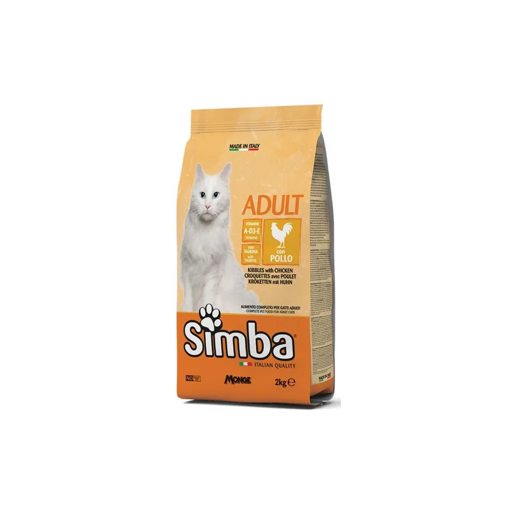 Сухой корм для кошек Simba Cat курица 2 кг (8009470016063)