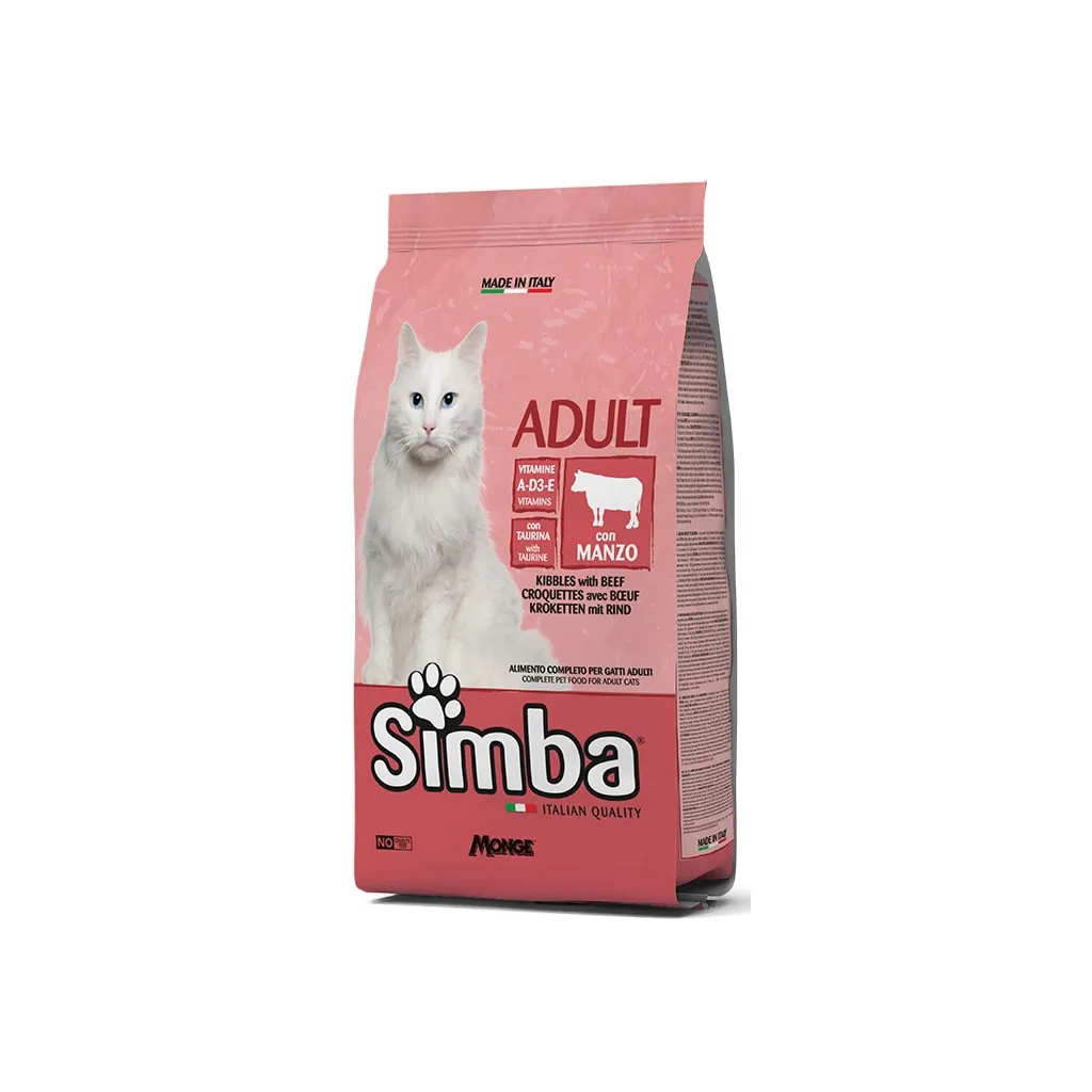 Сухий корм для котів Simba Cat яловичина 400 г (8009470016001)
