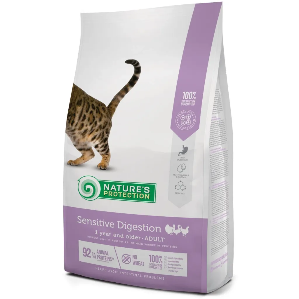 Сухий корм для котів Nature's Protection Sensitive Digestion Adult 7 кг (NPS45768)