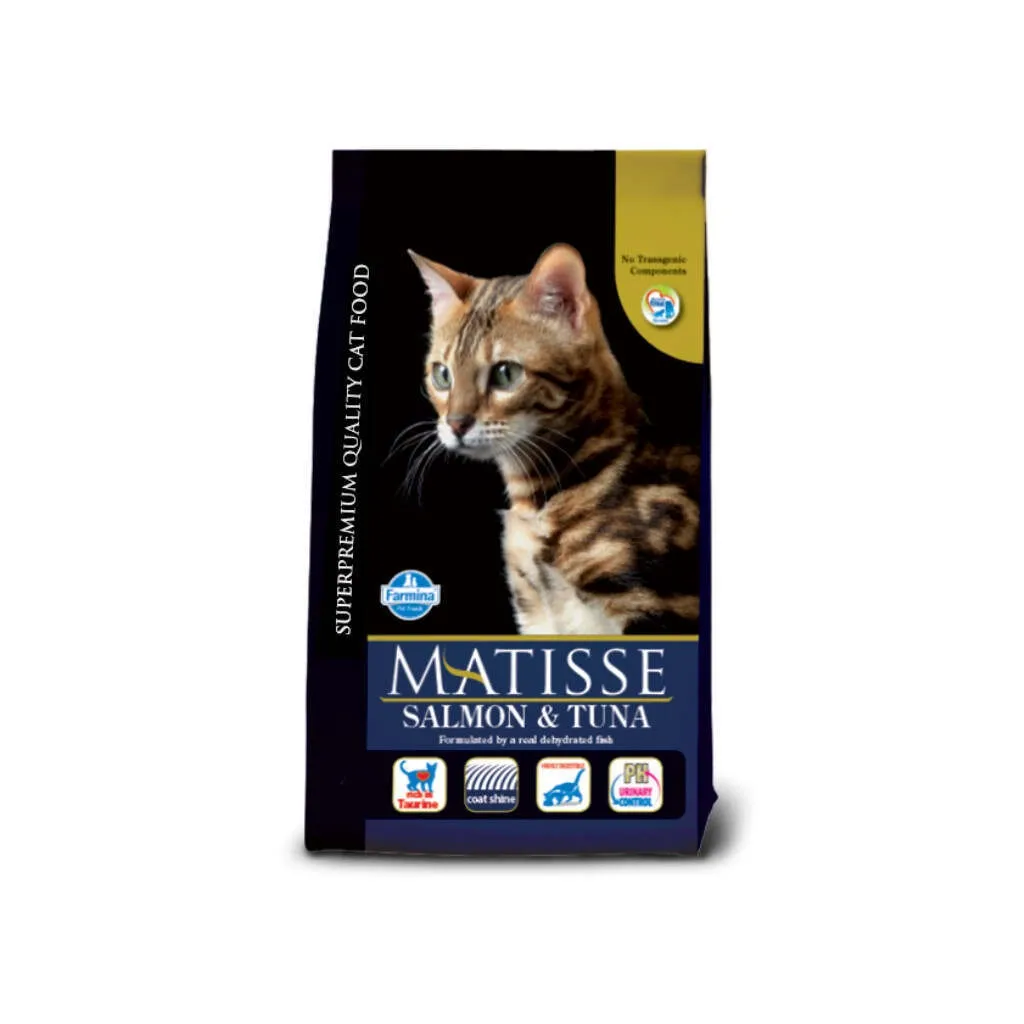 Сухий корм для котів Farmina Matisse Salmon&Tuna з лососем та тунцем 1.5 кг (8010276032096)